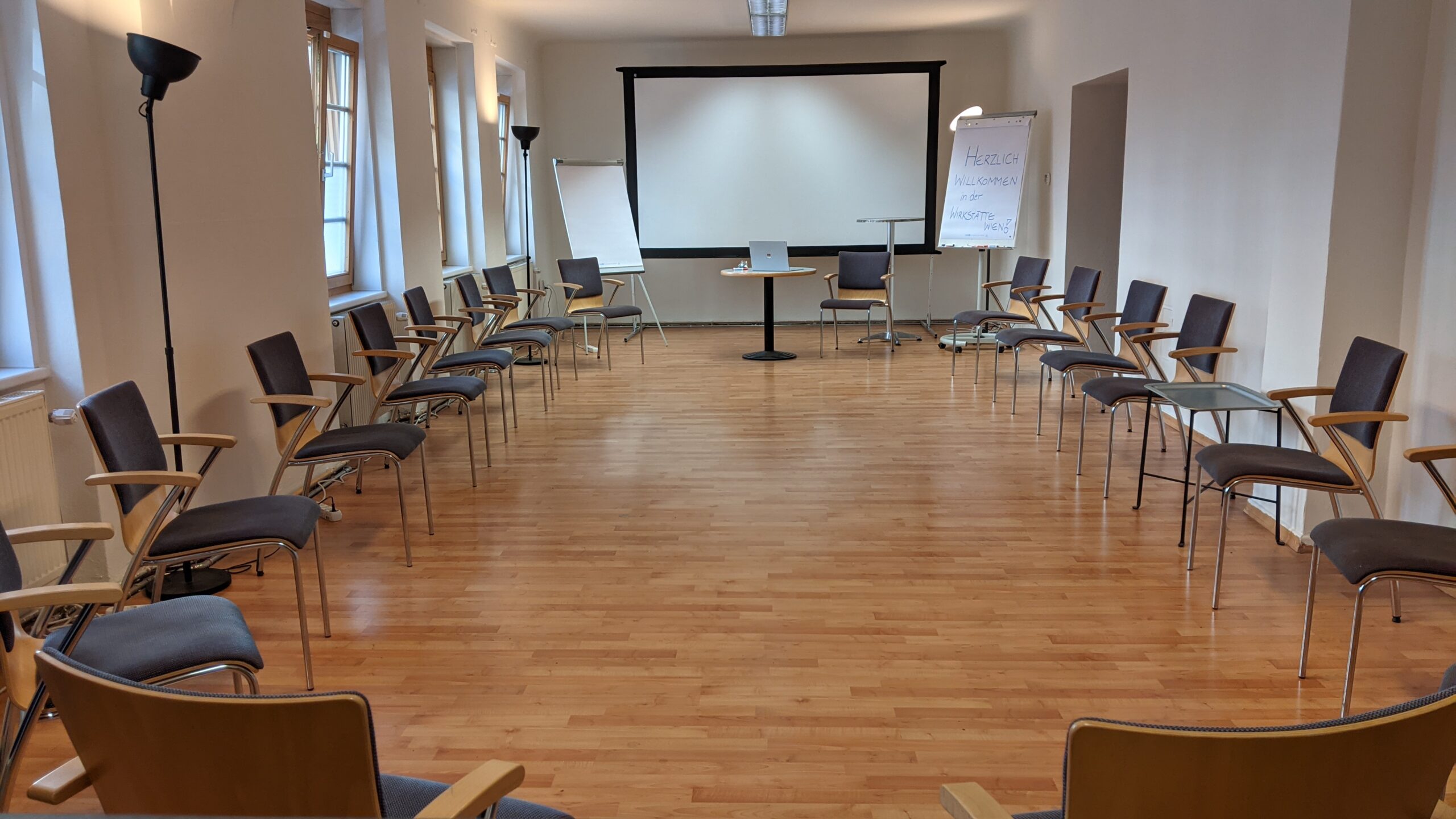 Wirkstätte Seminarraum Setup 2